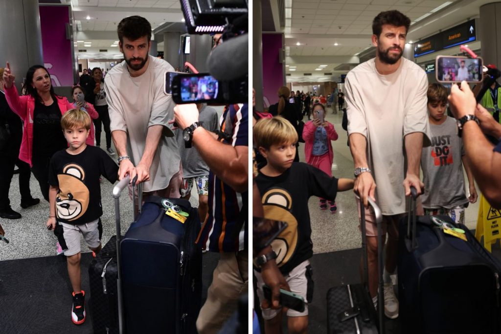 gerard-pique-filhos-miami-1024x683-1 Gerard Piqué com os filhos em aeroporto de Miami
