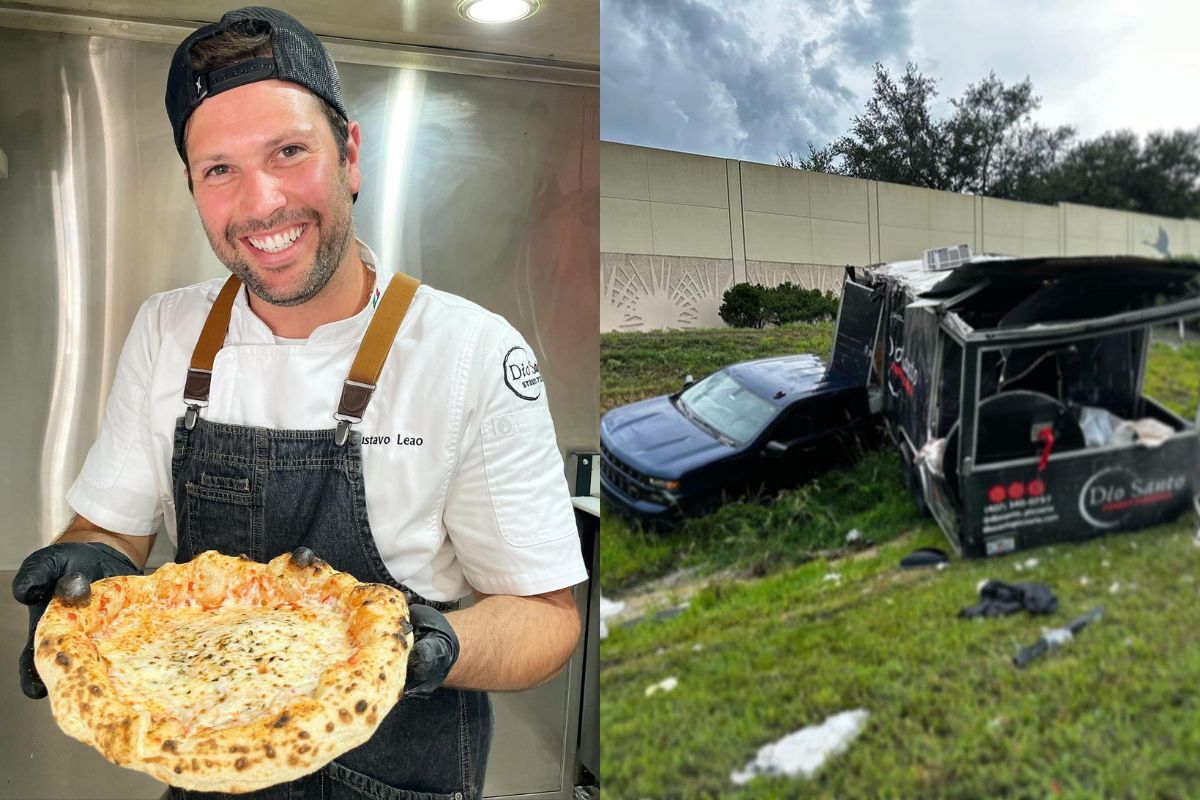 Gustavo Leão sofreu grave acidente de carro, mas está bem