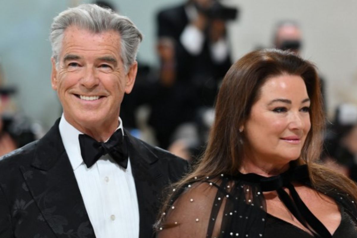 Pierce Brosnan e a esposa Keely