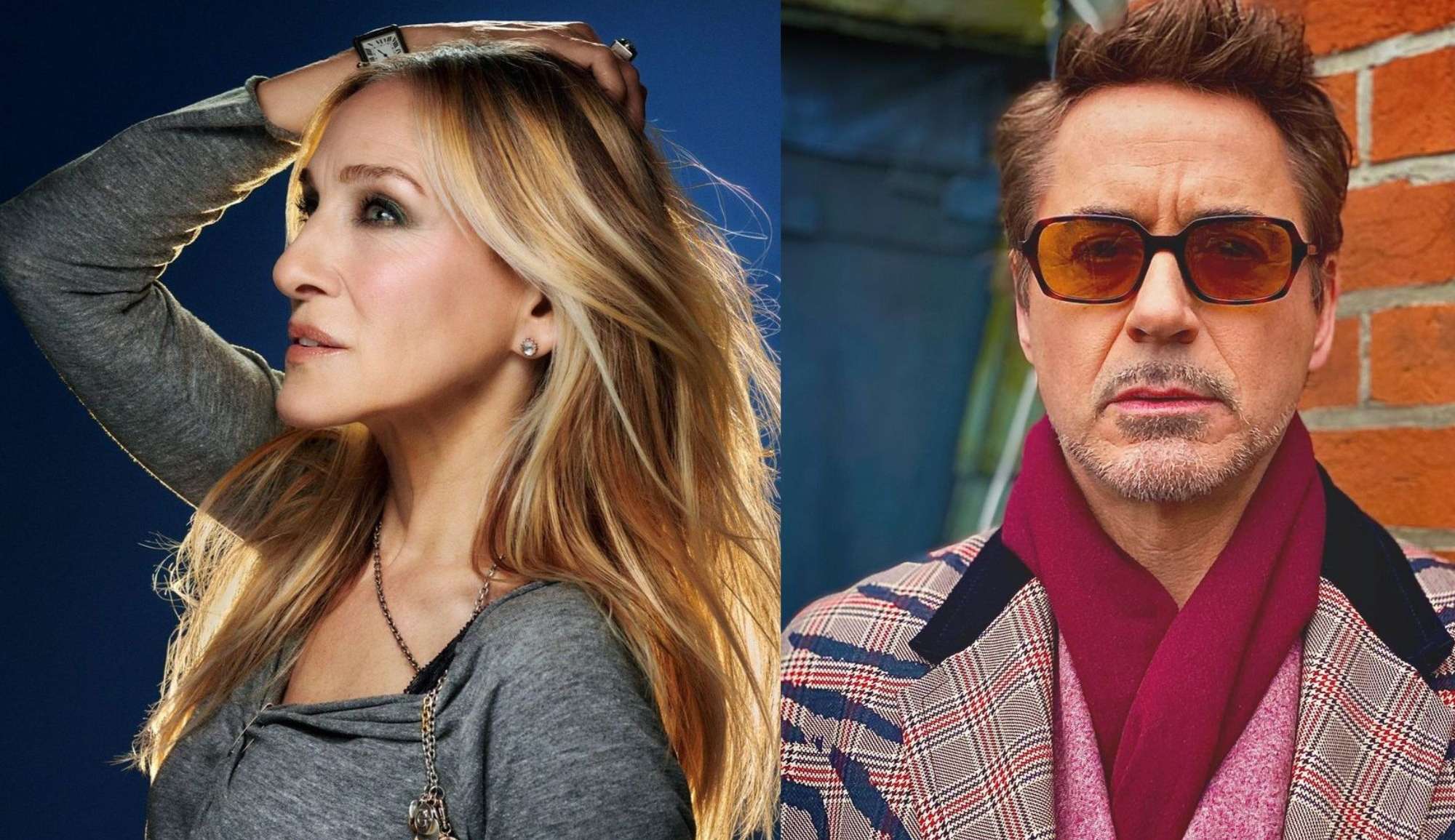 Sarah Jessica Parker tem vergonha de ter namorado com Robert Downey Jr. Lorena Bueri