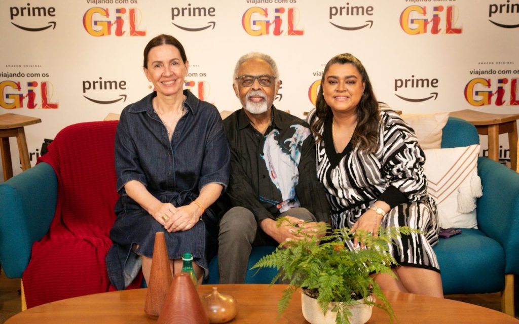 Preta Gil ao lado dos pais, Flora e Gilberto Gil