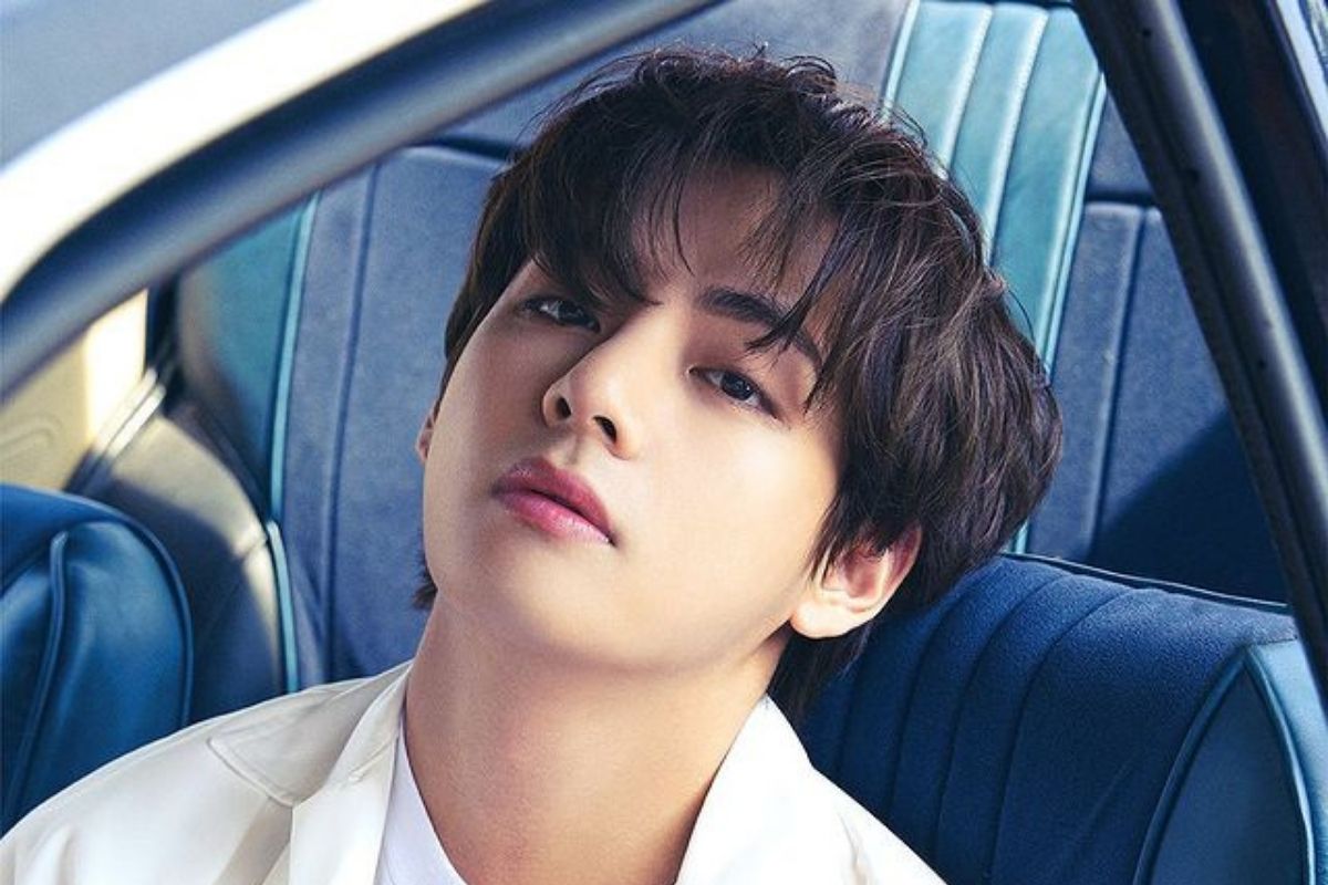 Foto de Taehyung para o projeto conceito do single Butter