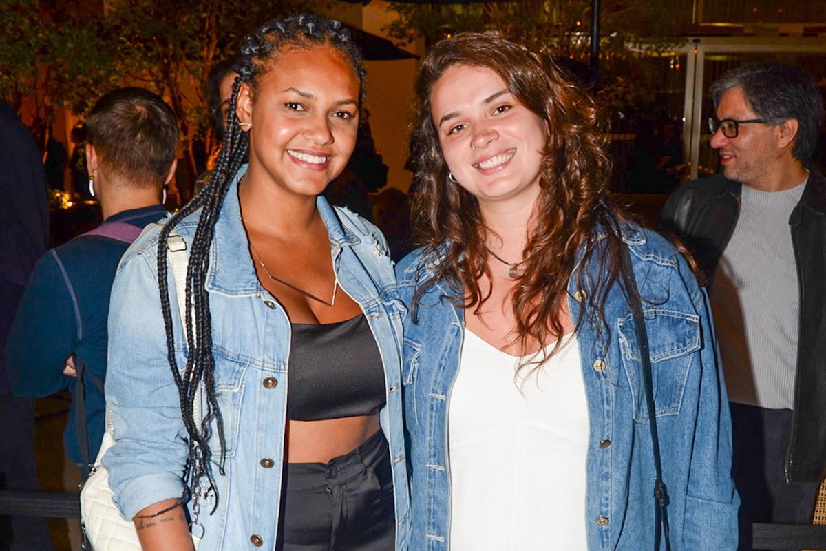Jessilane com a namorada Sté Frick