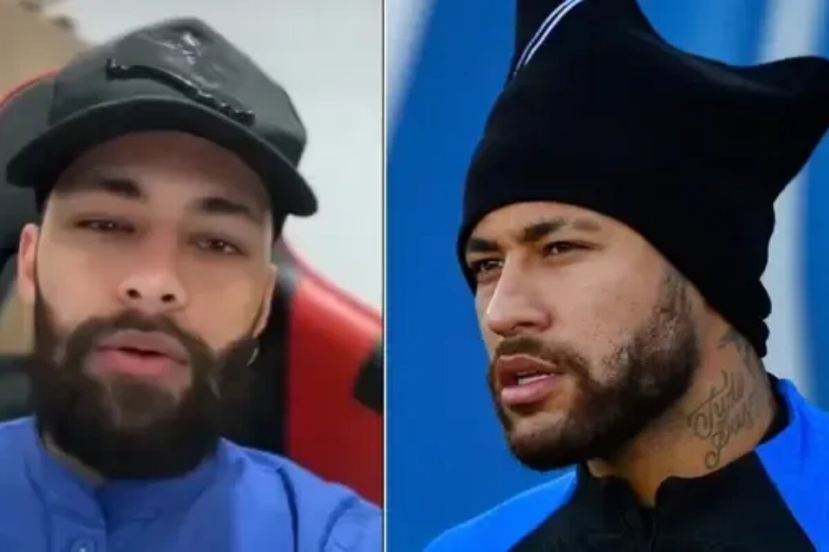 Luciano Alef e Neymar