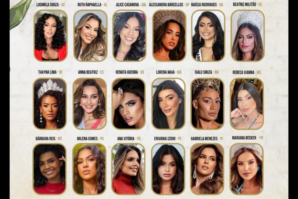 Miss Universo Brasil Conhe A Todas As Concorrentes Fofocas E Famosos