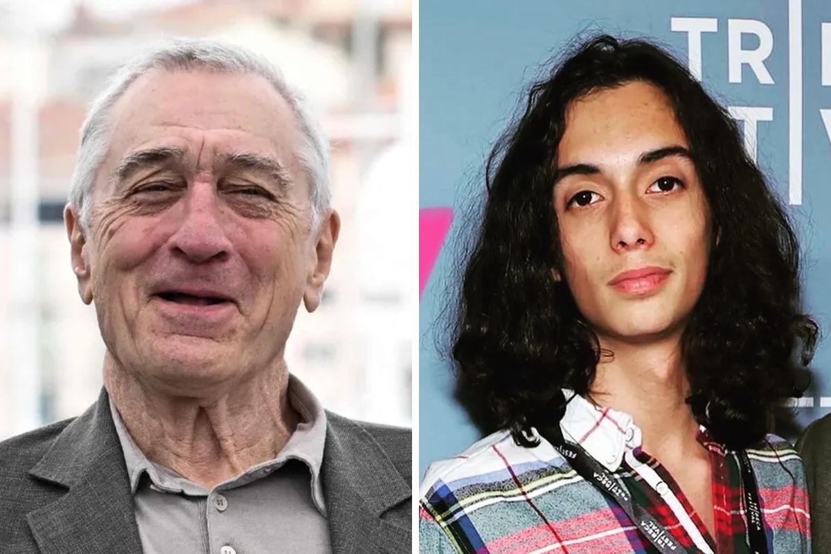 robert de niro com leandro, neto falecido
