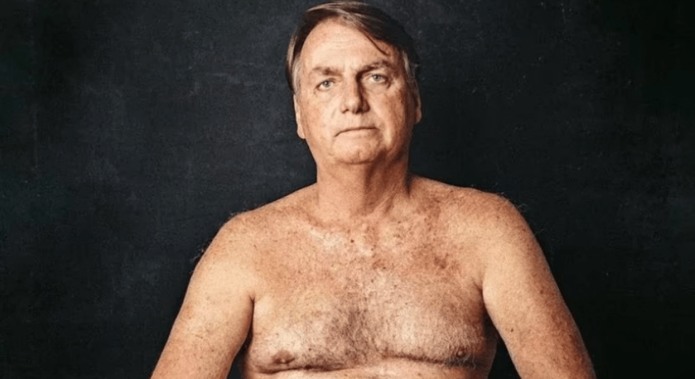 VÍDEO: veja os bastidores do “nude” de Jair Bolsonaro; assista