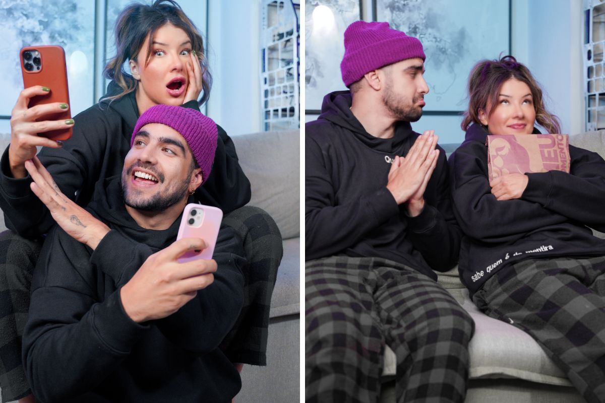 Caio Castro e Daiane de Paula