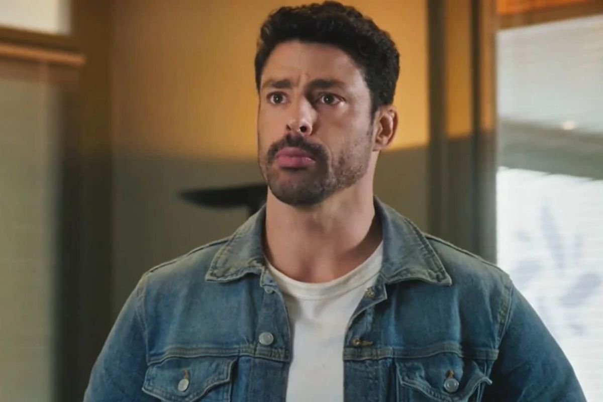 Caio (Cauã Reymond) em cena de Terra e Paixão
