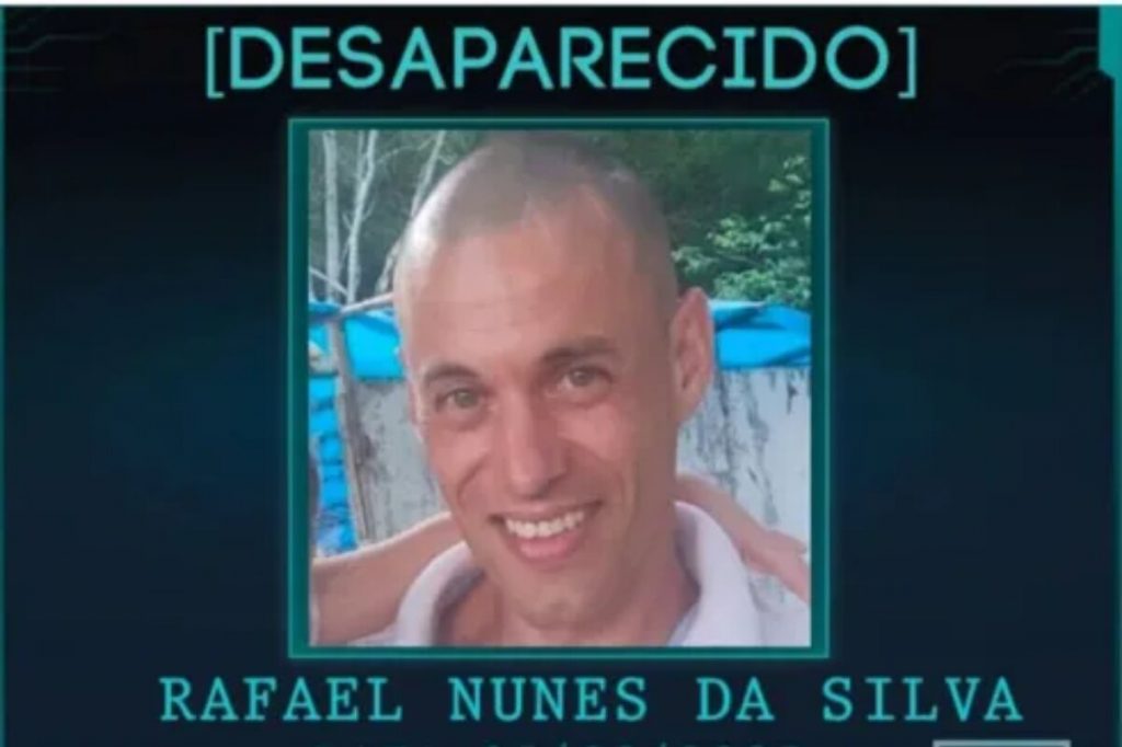 Cartaz de desaparecimento do Mendigato