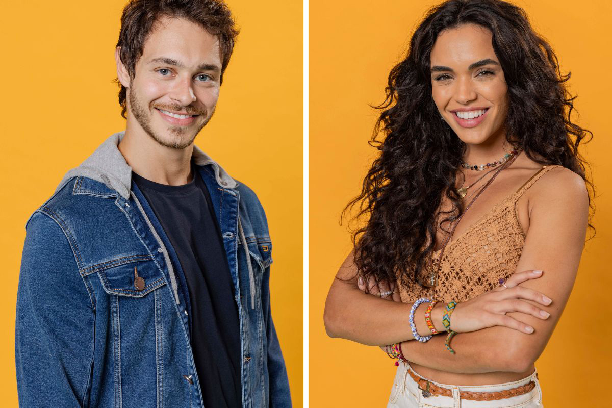 Francisco (Michel Joelsas) e Luna (Giovana Cordeiro) em Fuzuê