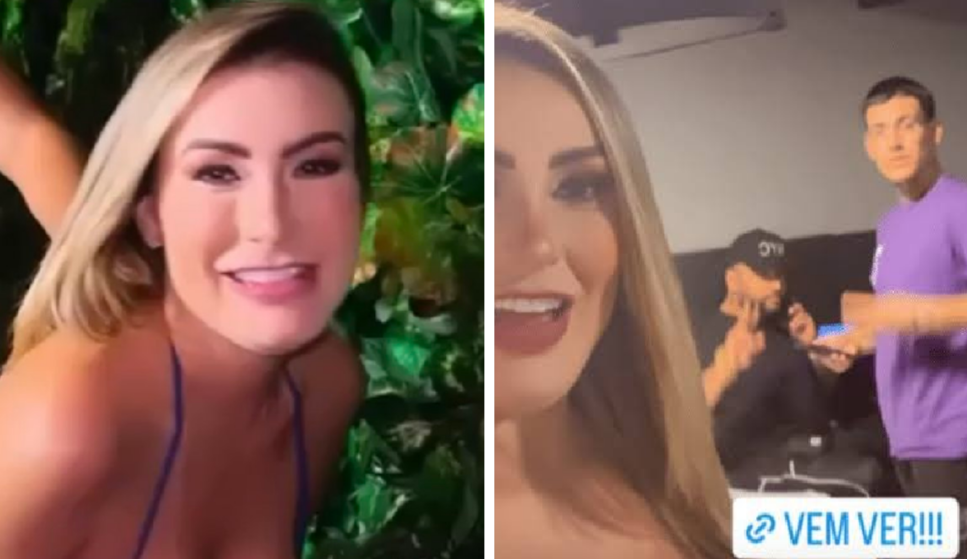 Vídeo de Andressa Urach transando com anão viraliza na web veja Fofocas e Famosos