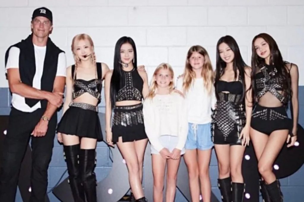 tom-brady-vivian-blackpink-1024x683-1 Tom Brady, a filha, Vivian, e a banda Blackpink