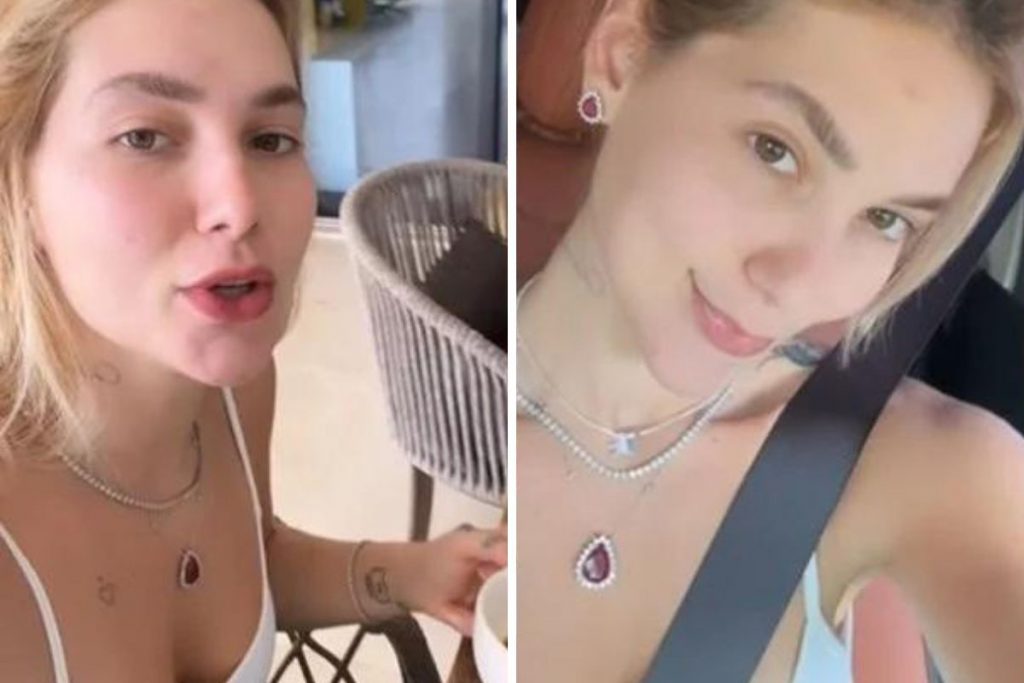 Virginia exibe conjunto de joias avaliado em R$ 150 mil