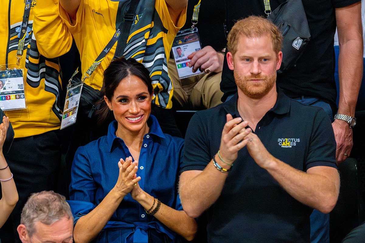 Meghan Markle e Príncipe Harry nos Invictus Games