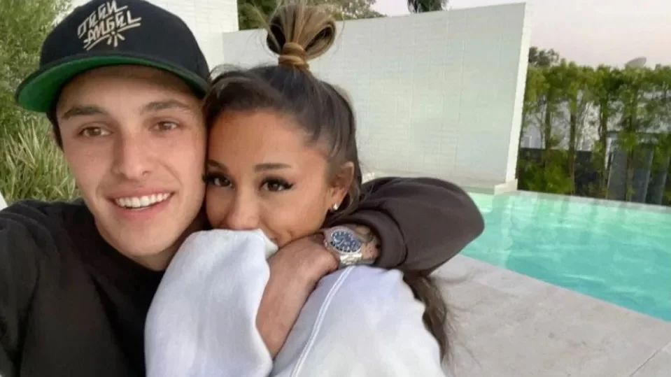 Ariana e Dalton no Instagram da cantora