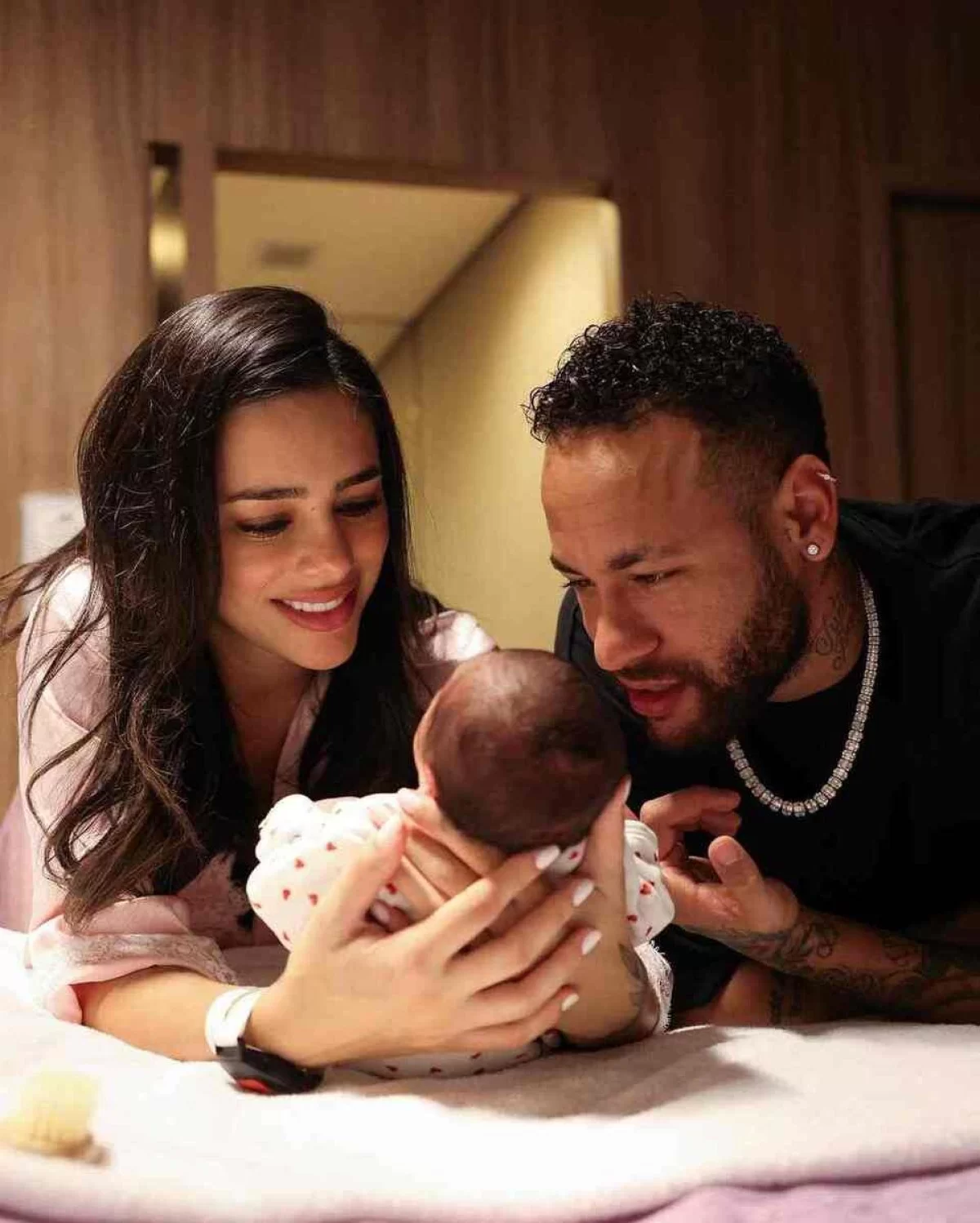 Bruna, Neymar e Mavie