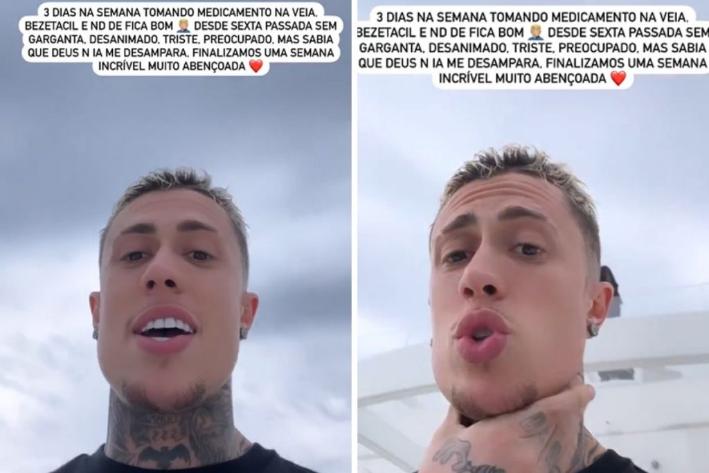 MC Daniel falando da doença que o fez ficar internado