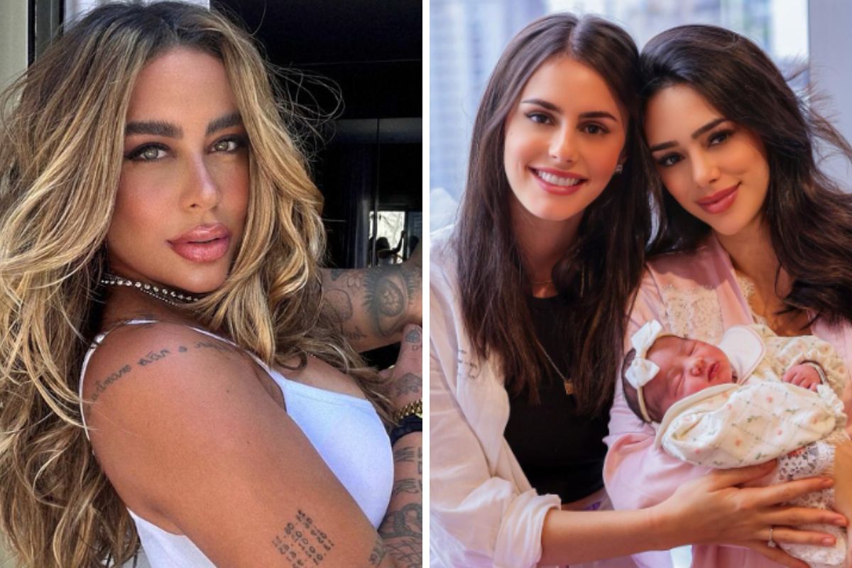 Rafaella Santos, Bruna Biancardi e Bianca Biancardi com Mavie