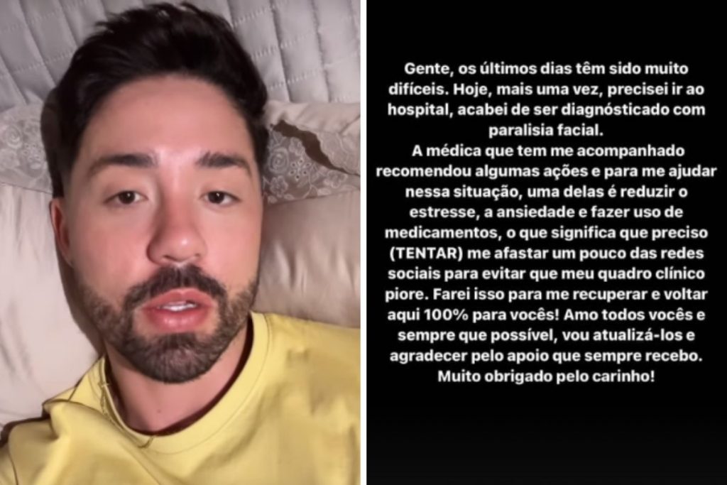 Rico Melquiades e comunicado sobre afastamento das redes sociais