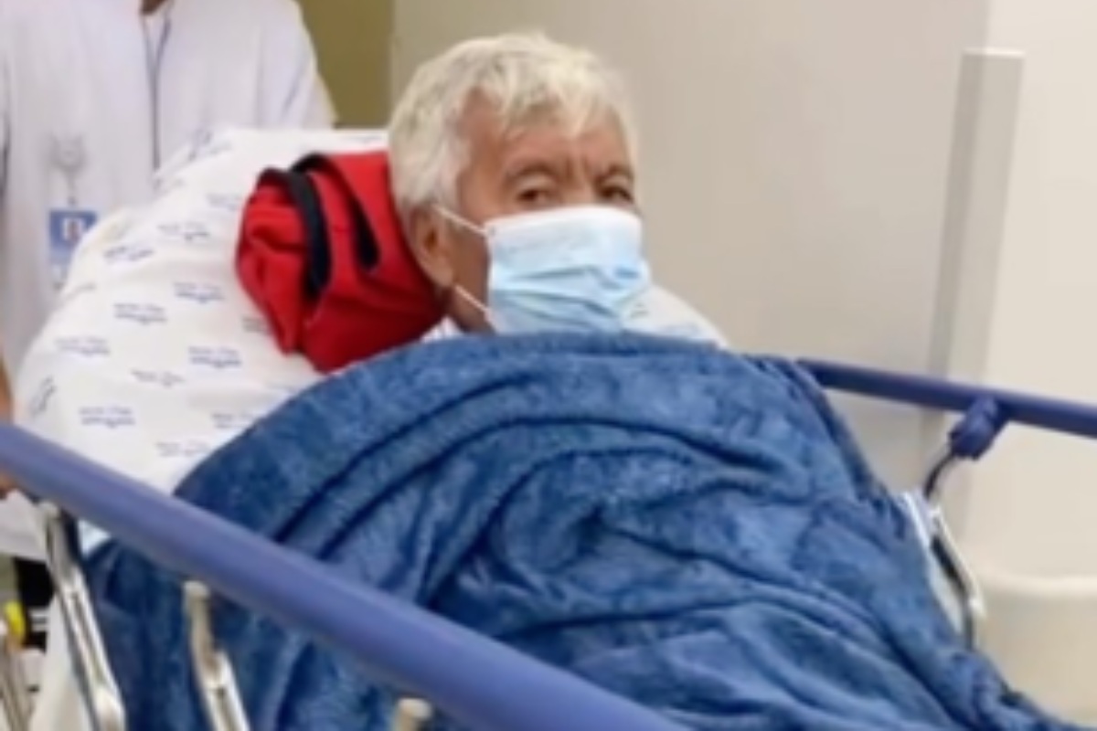 Roque internado no hospital