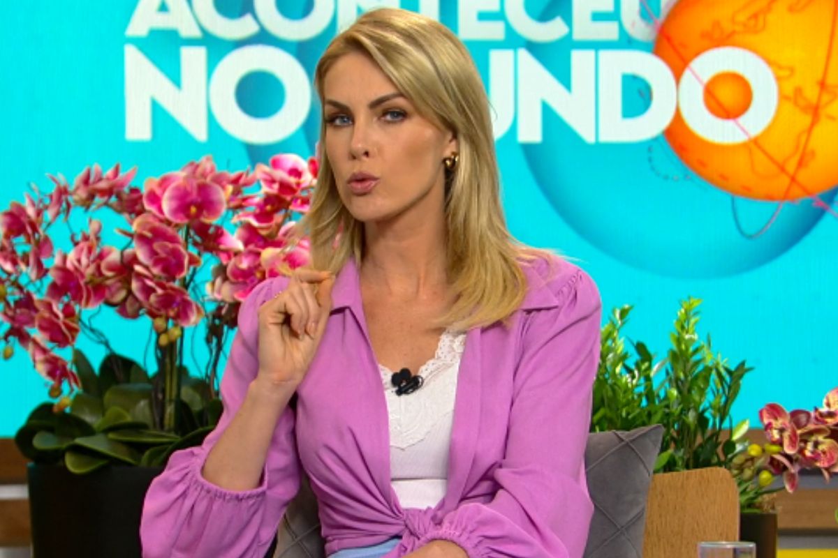 Ana Hickmann no Hoje em Dia da Record