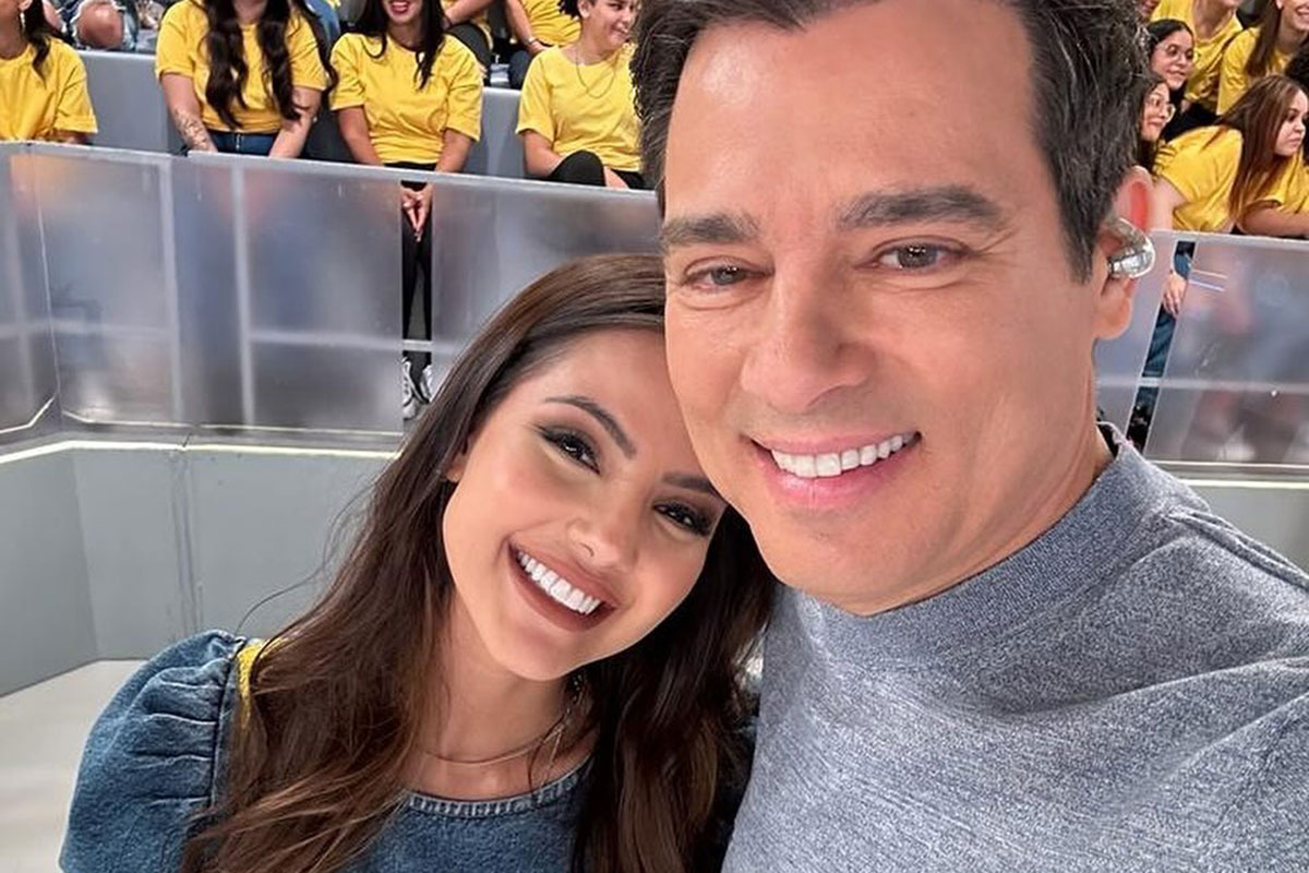 Celso Portiolli e Luana Andrade