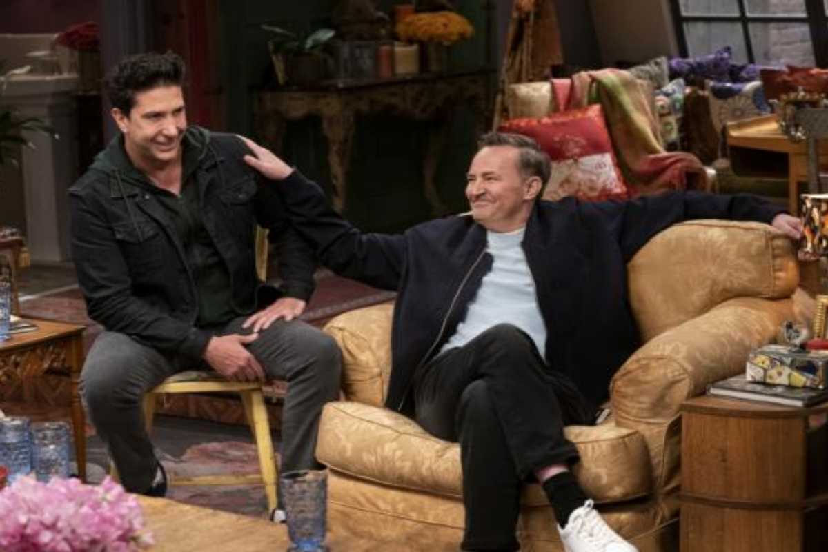 David Schwimmer, Matthew Perry, Especial de Friends em HBO