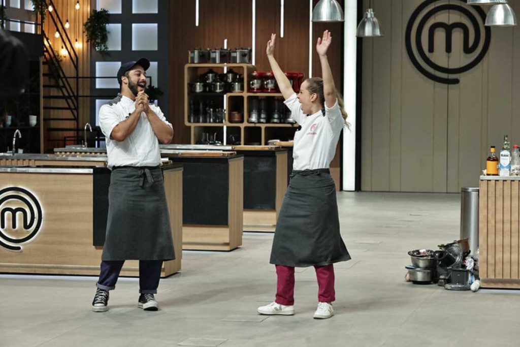 Franklin e Bárbara indo para a final do MasterChef Profissionais