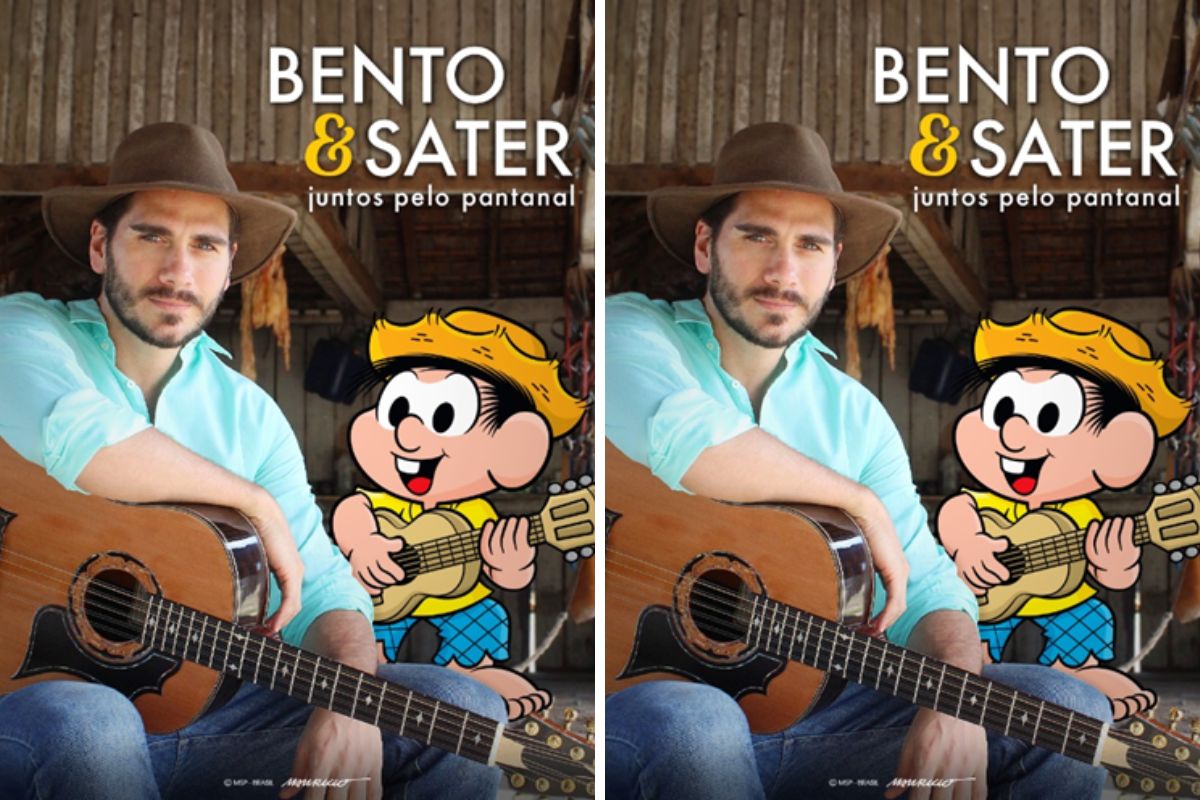 Gabriel Sater e Chico Bento