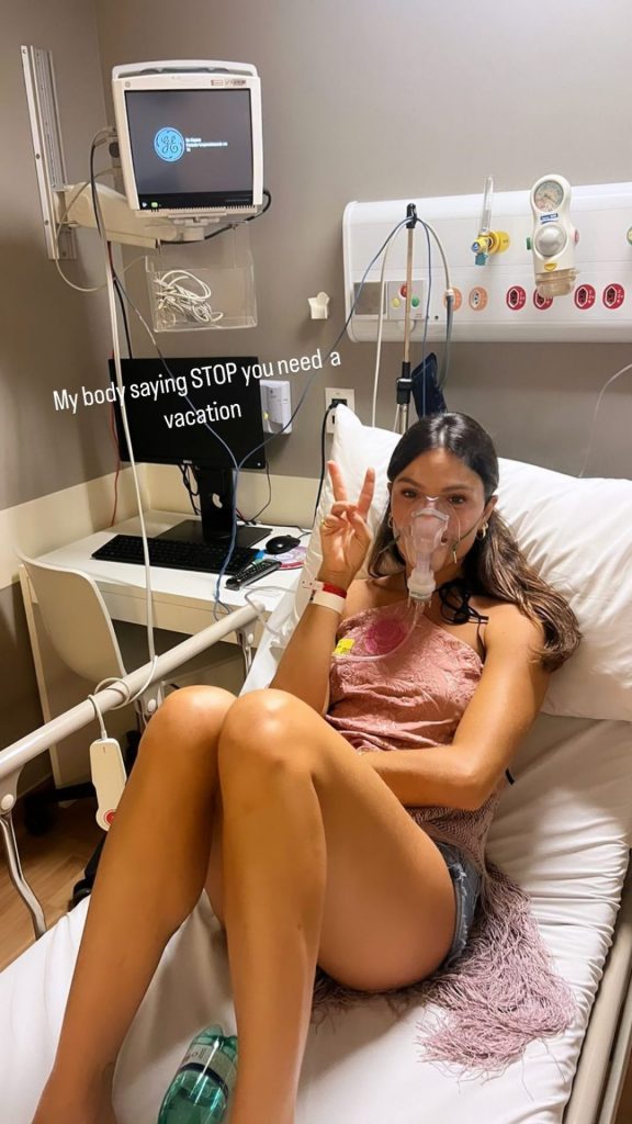 Isis Valverde no hospital