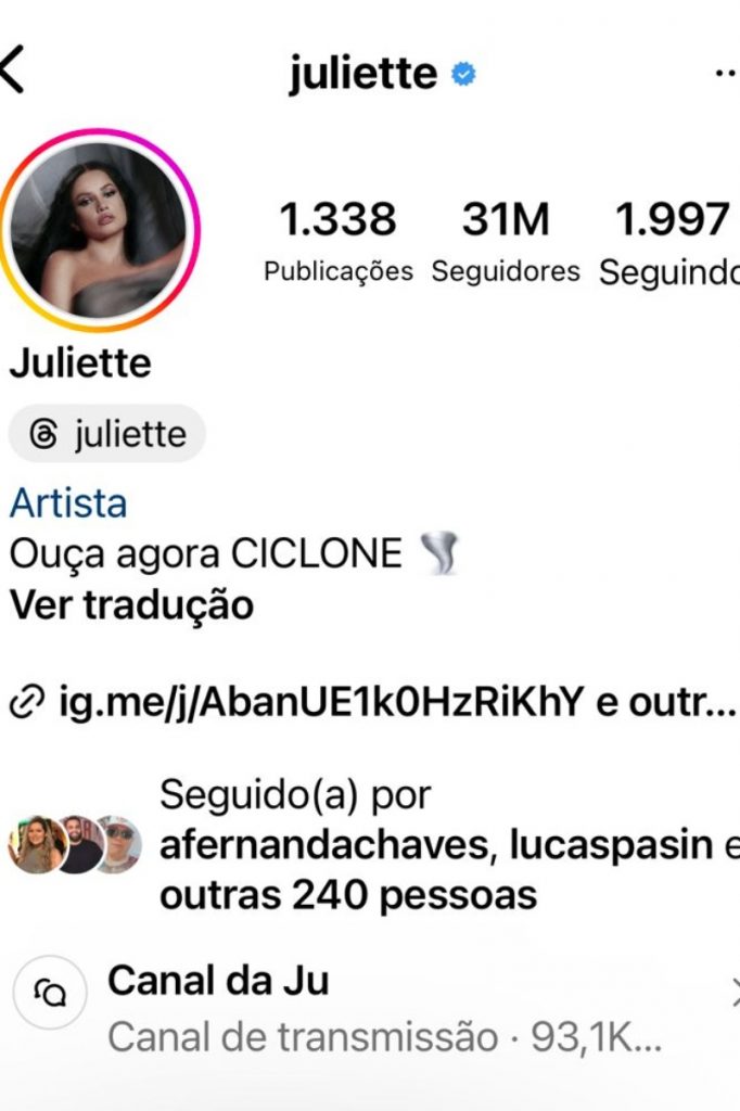 juliette-instagram-682x1024-1 Perfil de Juliette no Instagram