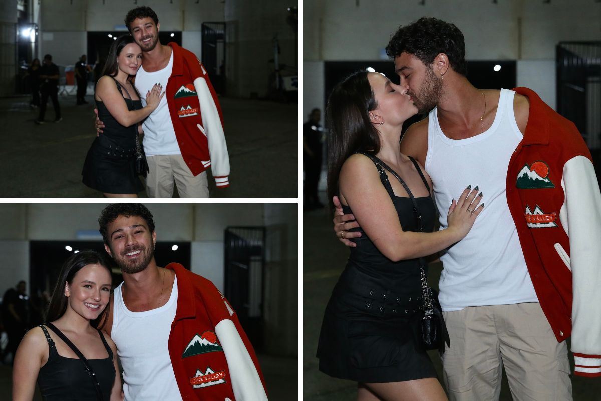 Larissa Manoela e André Luiz Frambach