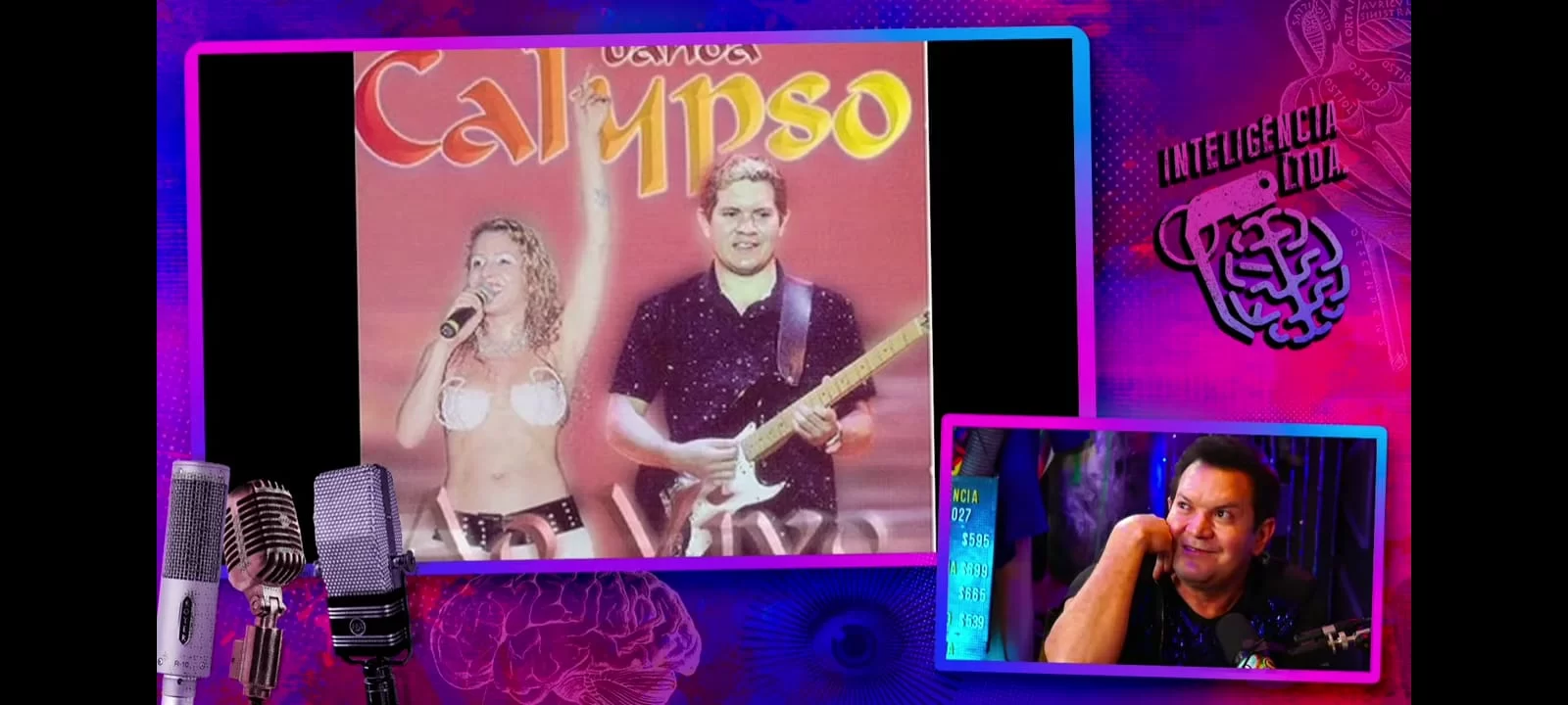 Momento que ximbinha falou sobre a banda