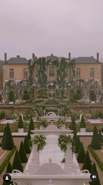 Cerimônia de casamento de Madelaine Brockway e Jacob LaGrone (Foto: reprodução/Instagram/@lakecomoweddings) Lorena Bueri