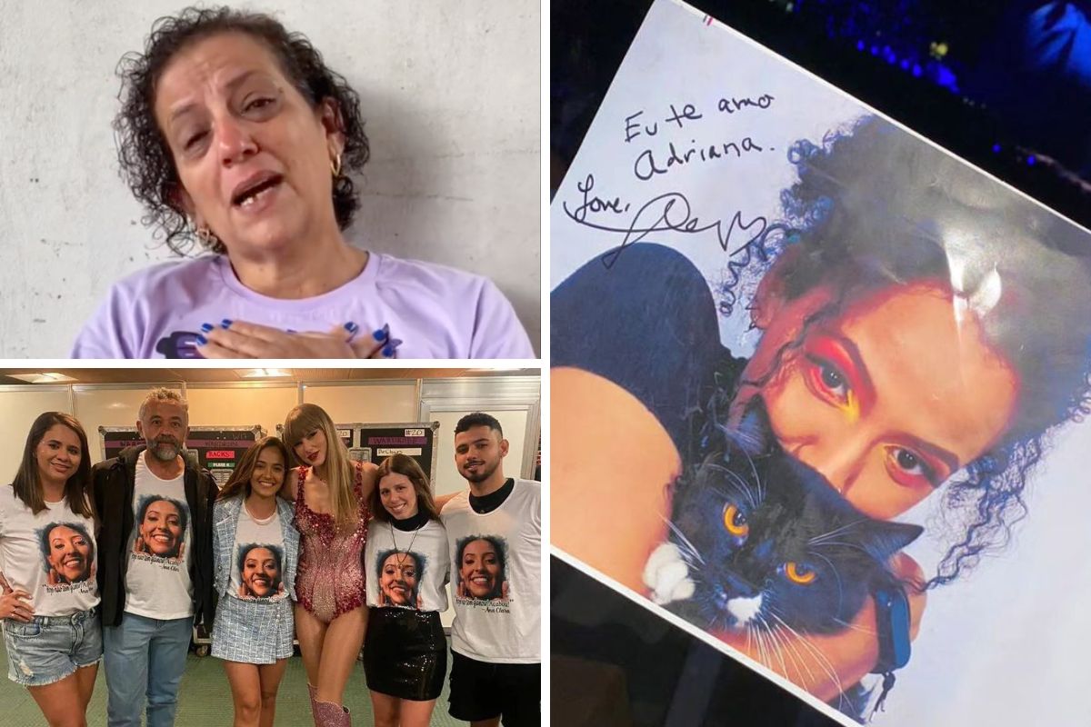 Mãe de Ana Benevides, fã de Taylor Swift, não encontrou a cantora