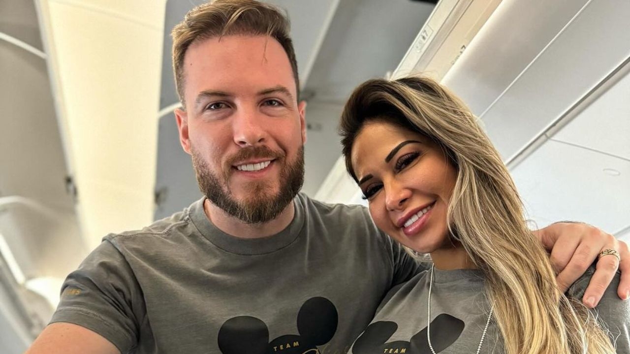 Thiago Nigro posta foto com Maíra Cardi e aumenta rumores sobre gravidez Lorena Bueri