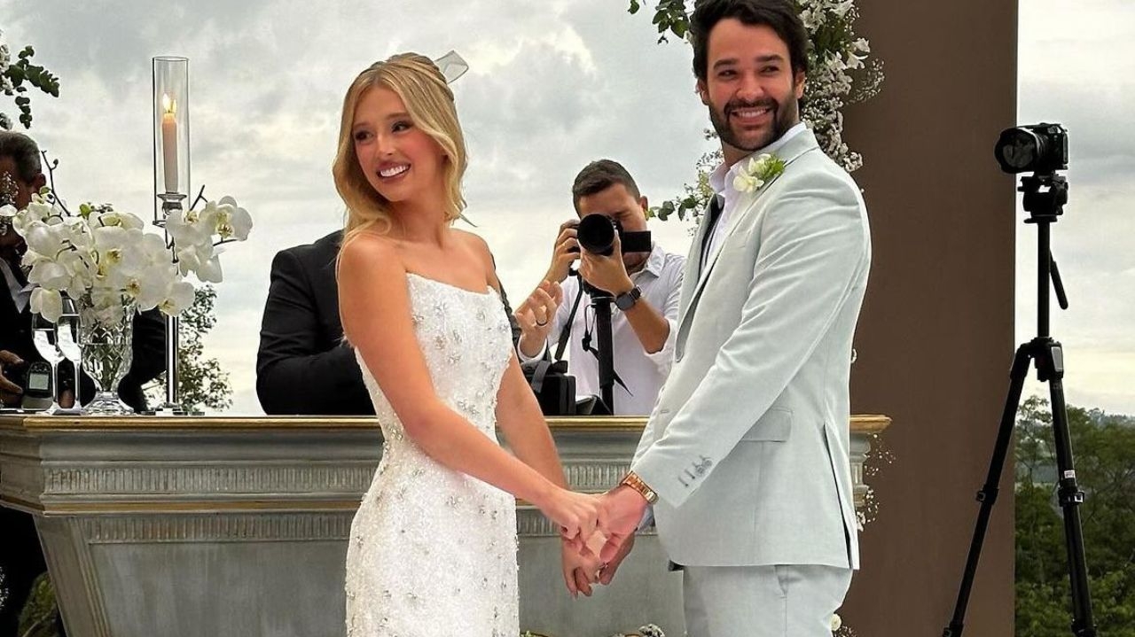 Duda Reis celebra casamento com Eduardo Nunes de uma forma intimista Lorena Bueri