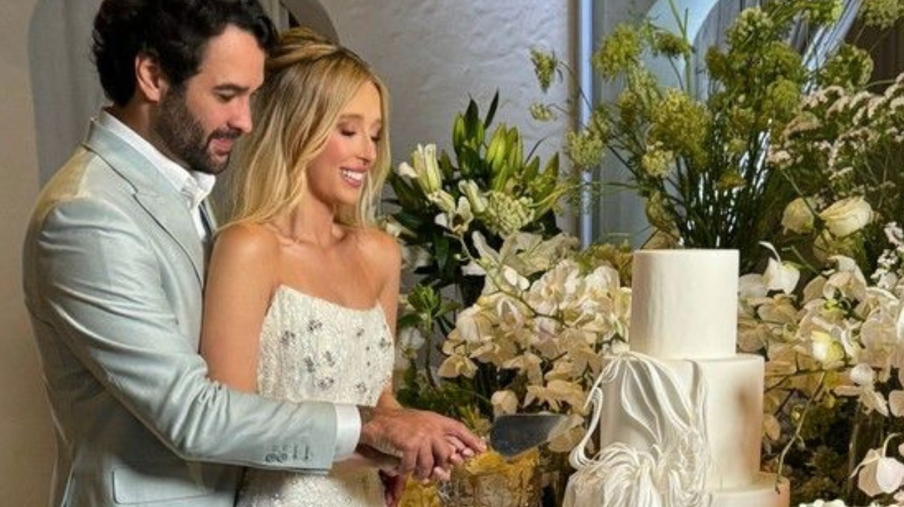 Casamento de Duda Reis e Du Nunes teve pagode e até troca de sapato, confira os detalhes Lorena Bueri