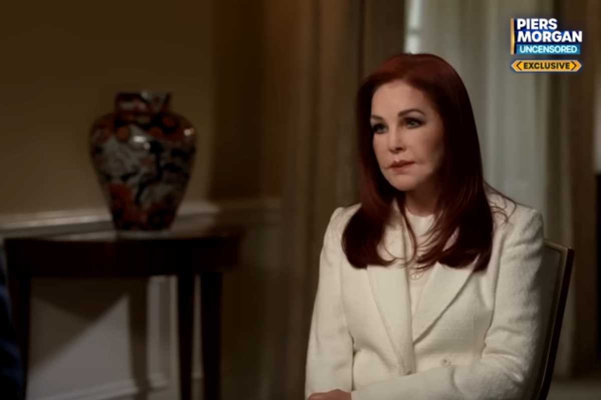Priscilla Presley no programa de Piers Morgan