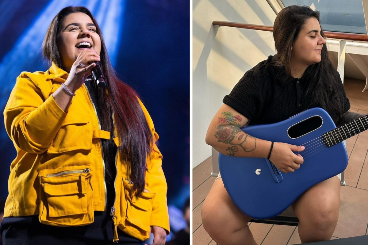 Yasmin Santos antes e depois