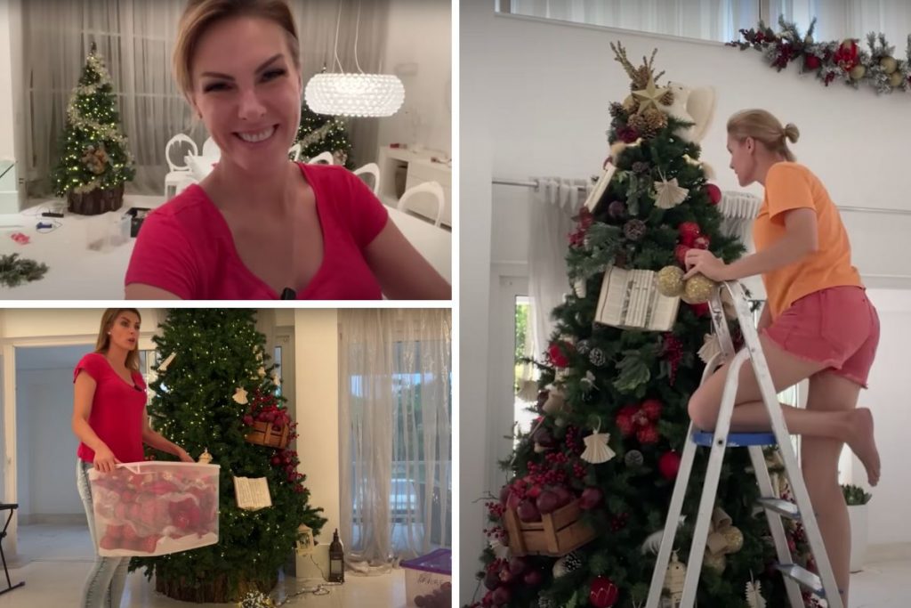 Decoração natalina de Ana Hickmann