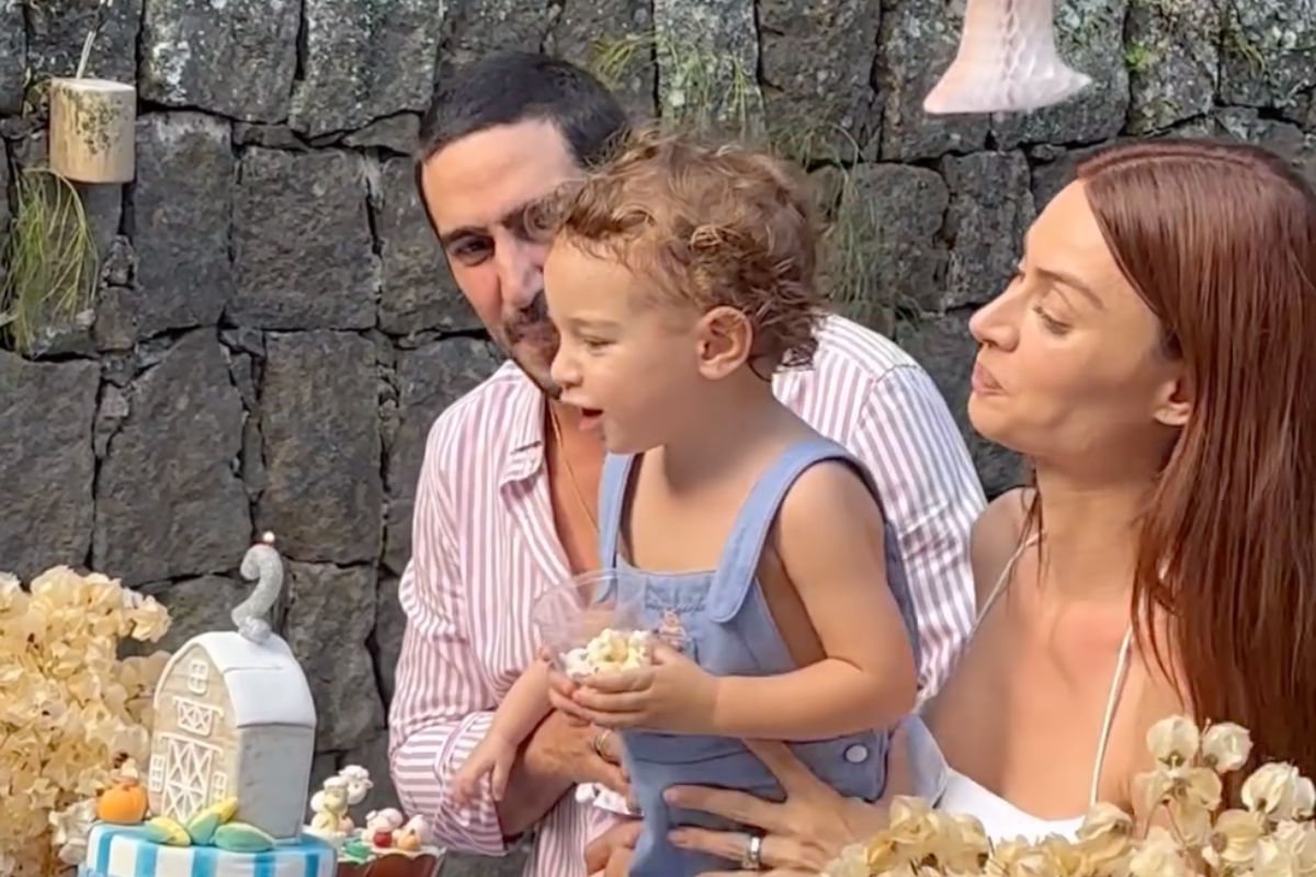 Aniversário de Francisco, filho de Thaila Ayala e Renato Góes