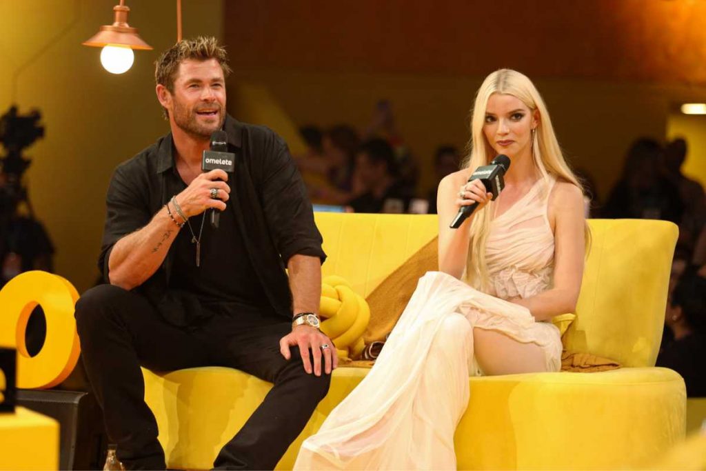 Chris Hemsworth e Anya Taylor-Joy na CCXP23