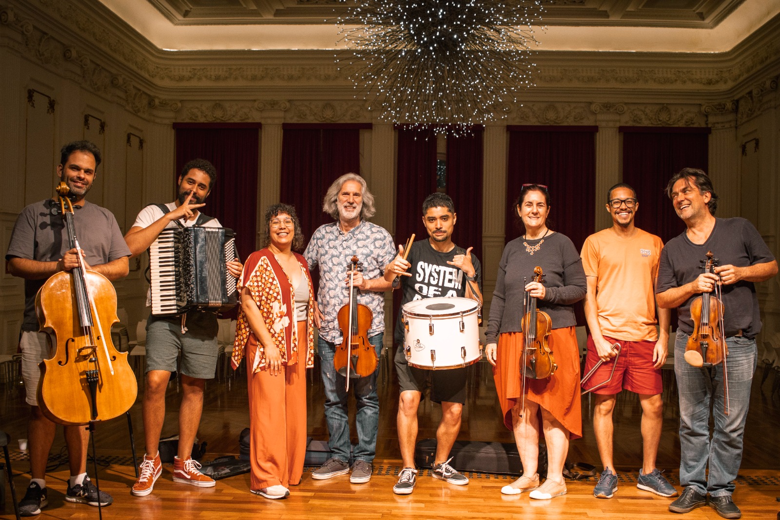 No Dia Nacional do Forró, Bando de Régia e Quarteto de Cordas da Cidade de São Paulo homenageiam o gênero