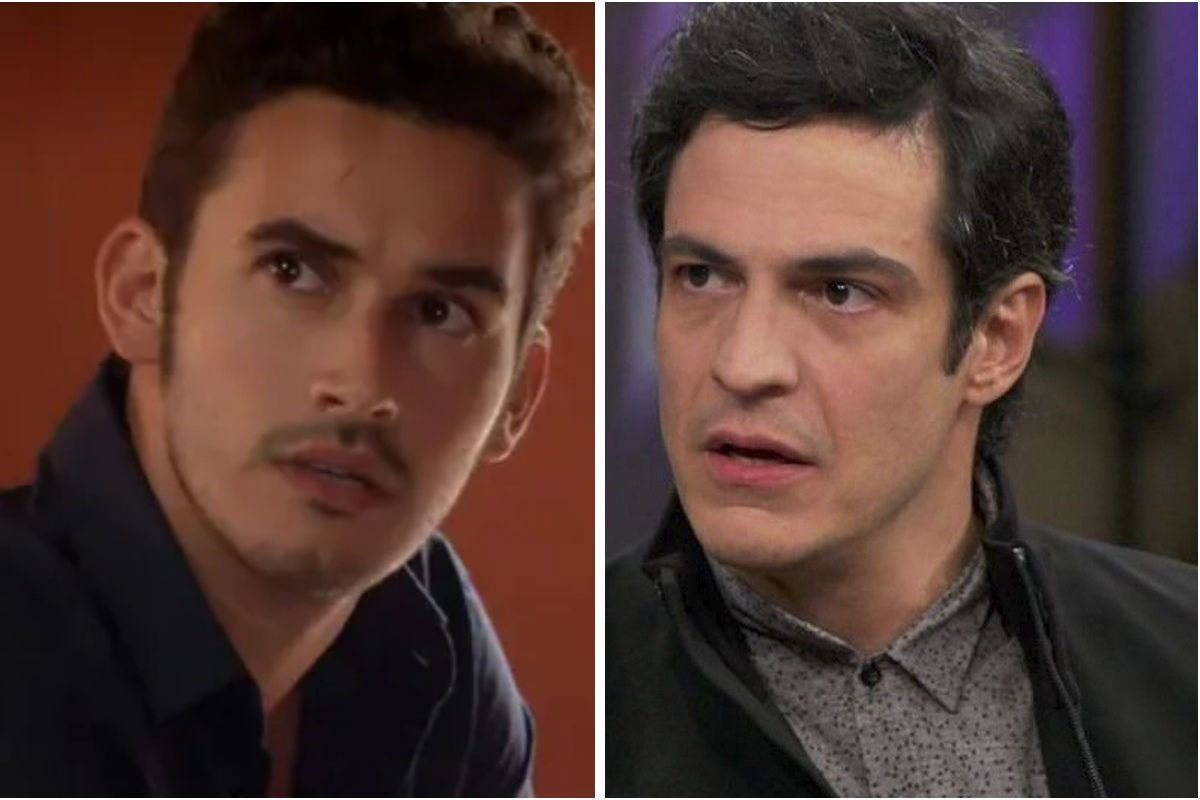 Giovanni (Filipe Bragança) e Jonas (Mateus Solano) em Elas Por Elas