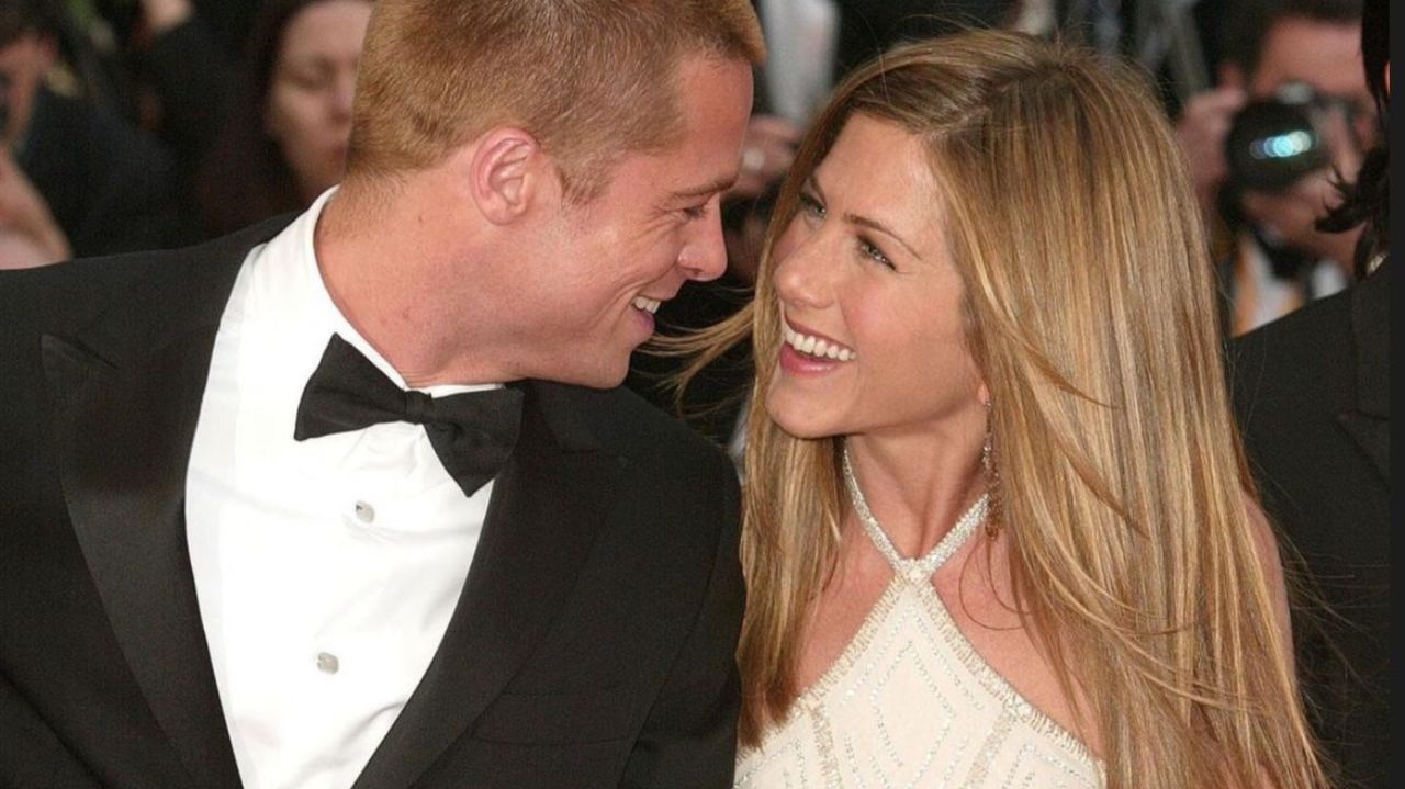 Jennifer Aniston se encontra com seu ex-marido, Brad Pitt após post polêmico do filho  Lorena Bueri