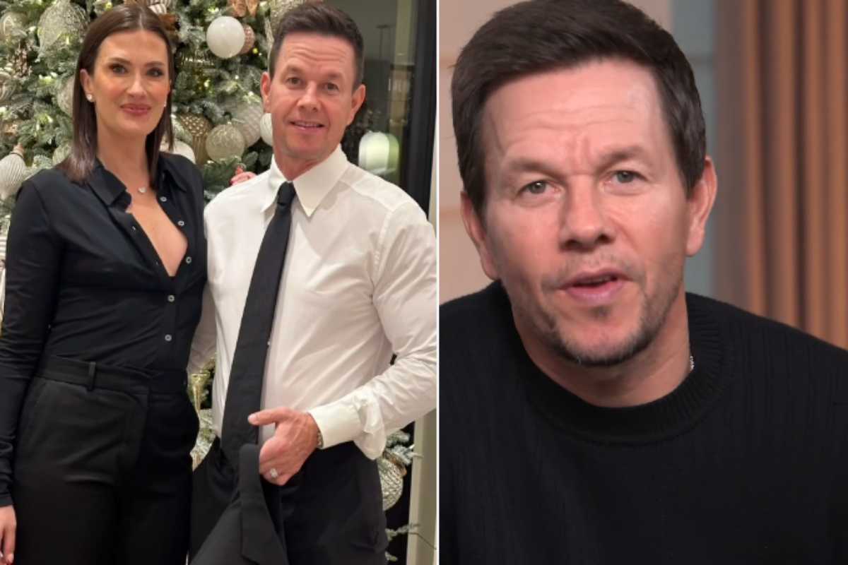 Mark Wahlberg com a esposa Rhea Durham