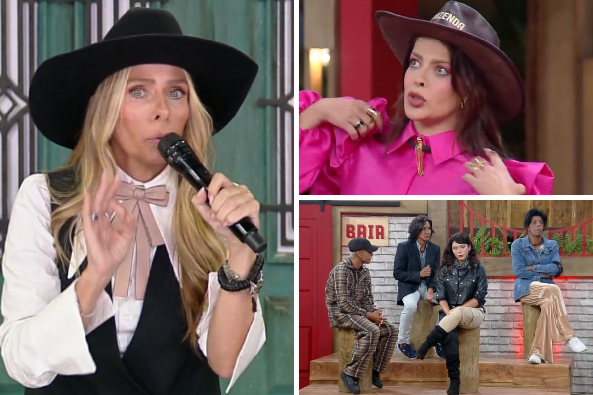 Adriane Galisteu, Jaquelline e peões da Baia