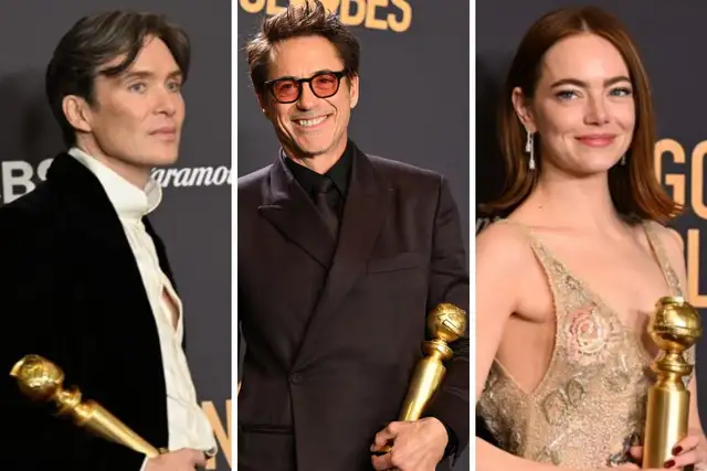 Cillian Murphy, Robert Downey Jr. e Emma Stone